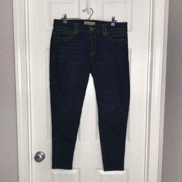 Democracy ab technology dark wash skinny jeans 14 - Picture 1 of 11